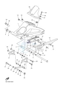 FZ1-N FZ1 (NAKED) 1000 (1EC9) drawing REAR ARM