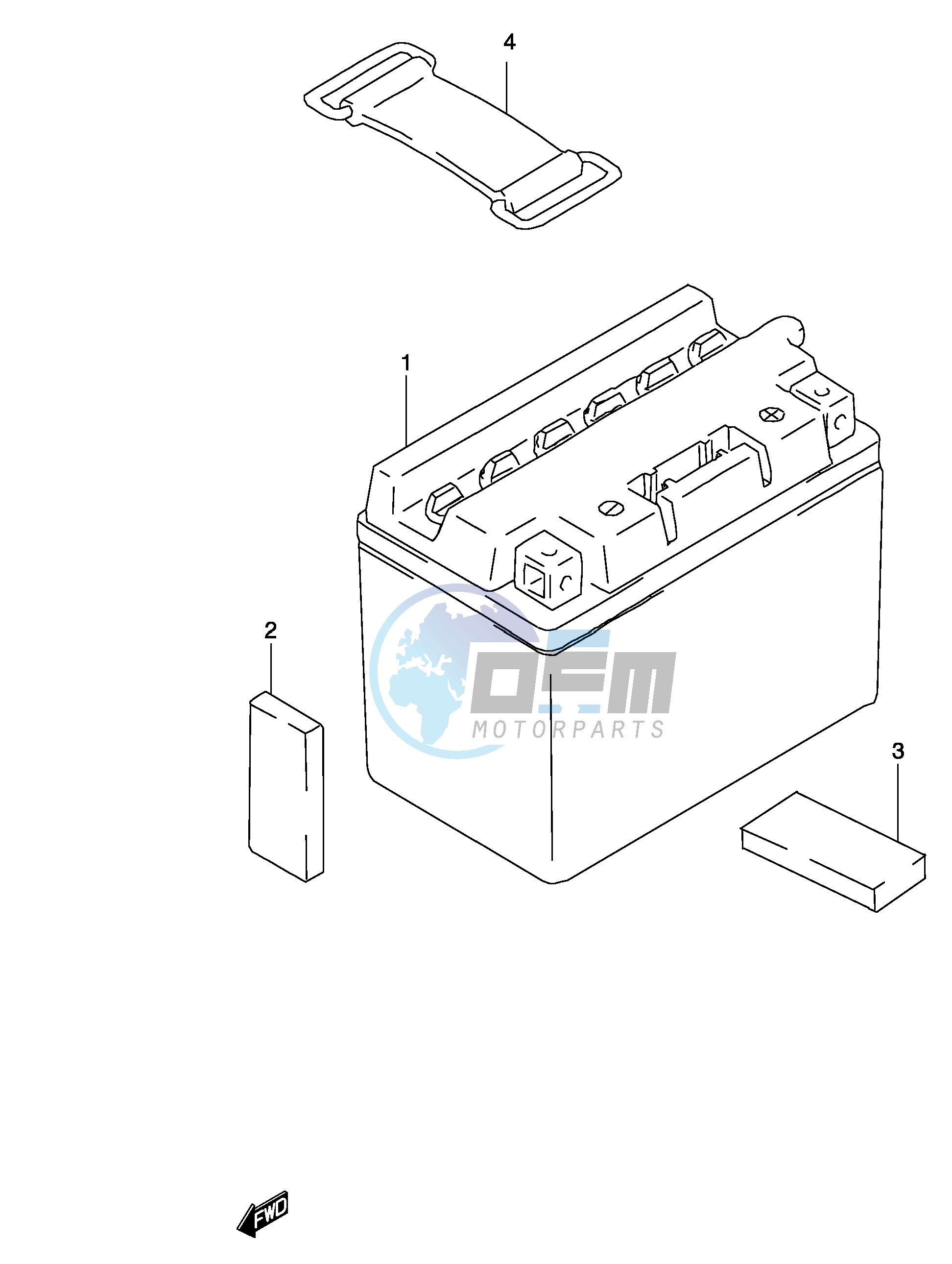 BATTERY (MODEL K3 K4)