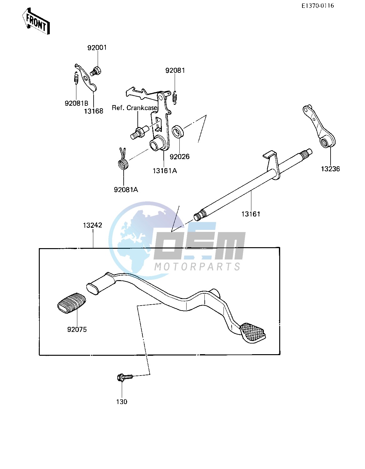 GEAR CHANGE MECHANISM