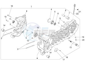 Liberty iGet 50 4T 3V (NAFTA) drawing Crankcase