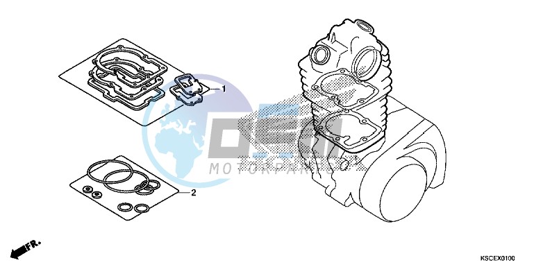 GASKET KIT A