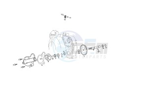 SENDA SM X-RACE - 50 CC VTHSR2E1A EU2 drawing WATER PUMP