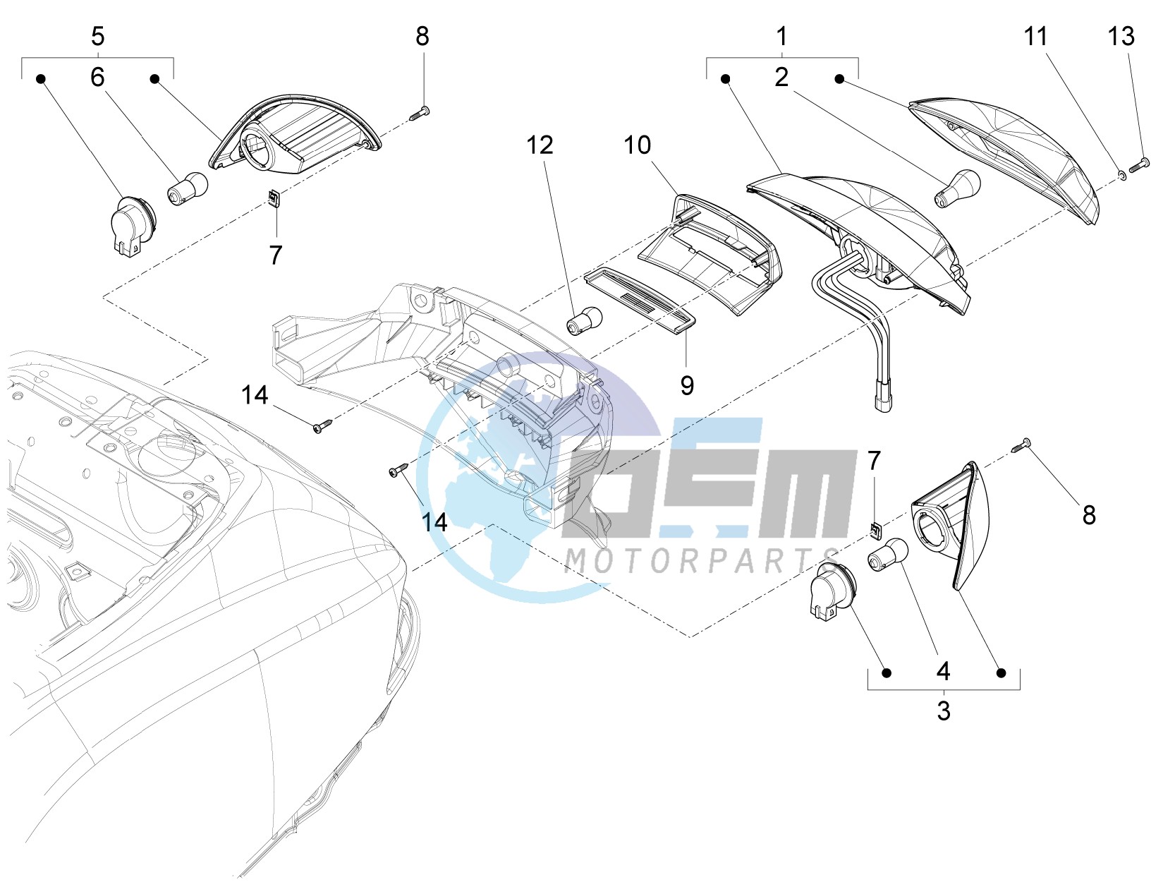 Tail light - Turn signal lamps