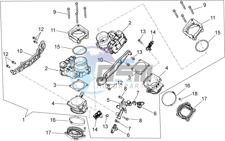 Throttle body