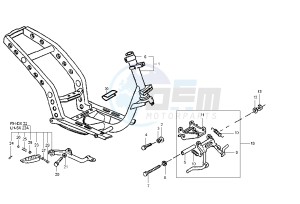 NRG PUREJET 50 drawing Frame - Central Stand