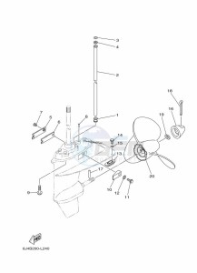 E40GMHL drawing LOWER-CASING-x-DRIVE-4