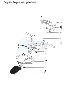 KISBEE A SZ drawing HANDLEBAR ROD