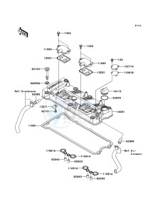 JET SKI ULTRA LX JT1500C8F EU drawing Cylinder Head Cover