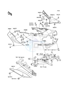 ZZR1200 ZX1200-C4H XX (EU ME A(FRICA) drawing Side Covers/Chain Cover