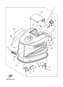 150AETX drawing FAIRING-UPPER