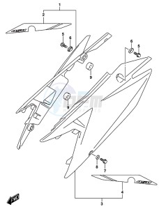 RM-Z450 drawing FRAME COVER