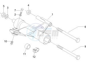 S 125 4T 3V ie drawing Swinging arm