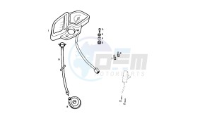 SENDA R X-TREM - 50 CC VTHSR1D1A EU2 drawing METER