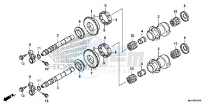 CTX1300AE CTX1300A UK - (E) drawing BALANCER SHAFT