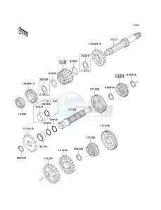 KX 85 A [KX85] (A1-A5) [KX85] drawing TRANSMISSION