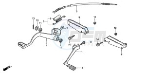 TRX350FE RANCHER 4X4 ES drawing STEP (TRX350TM/FM)