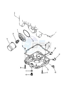 XJ S DIVERSION 600 drawing OIL CLEANER