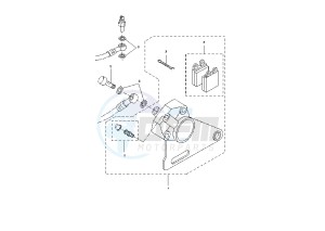 DT R - DT RSM 50 drawing REAR BRAKE CALIPER