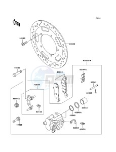 VN900_CLASSIC VN900B7F GB XX (EU ME A(FRICA) drawing Front Brake