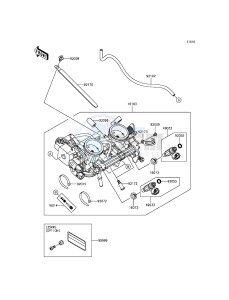 VERSYS_650 KLE650EFF XX (EU ME A(FRICA) drawing Throttle