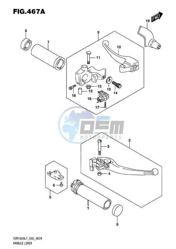 HANDLE LEVER