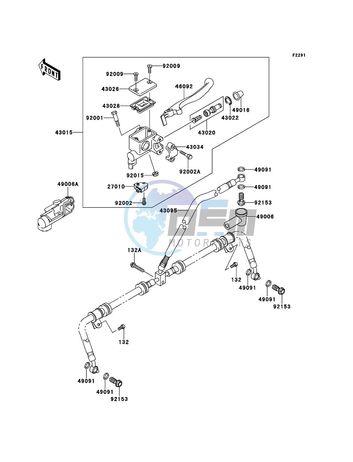 Front Master Cylinder