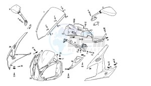 GPR - 50 CC VTHVXA00 2T drawing COWLING