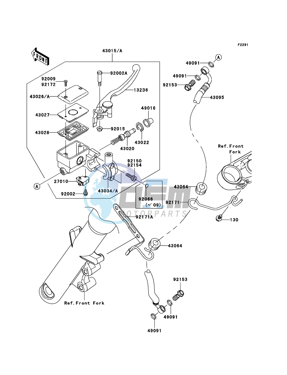 Front Master Cylinder