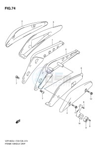 VZR1800 (E3) INTRUDER drawing FRAME HANDLE GRIP