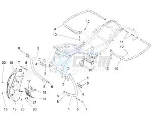 California 1400 Touring SE ABS 1380 USA CND drawing Bescherming