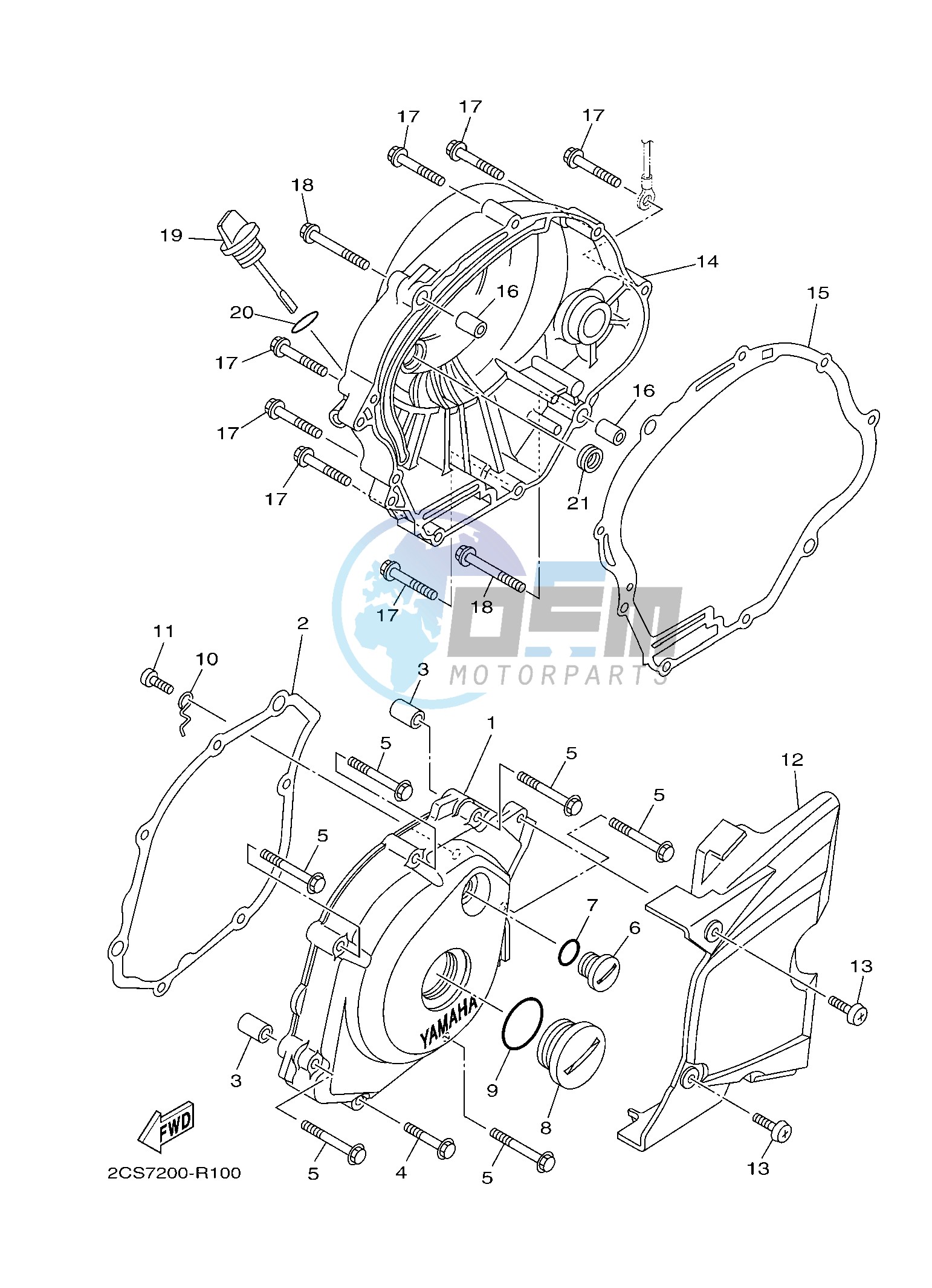 CRANKCASE COVER 1