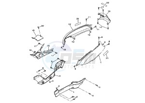 VP VERSITY 300 drawing REAR  BODY