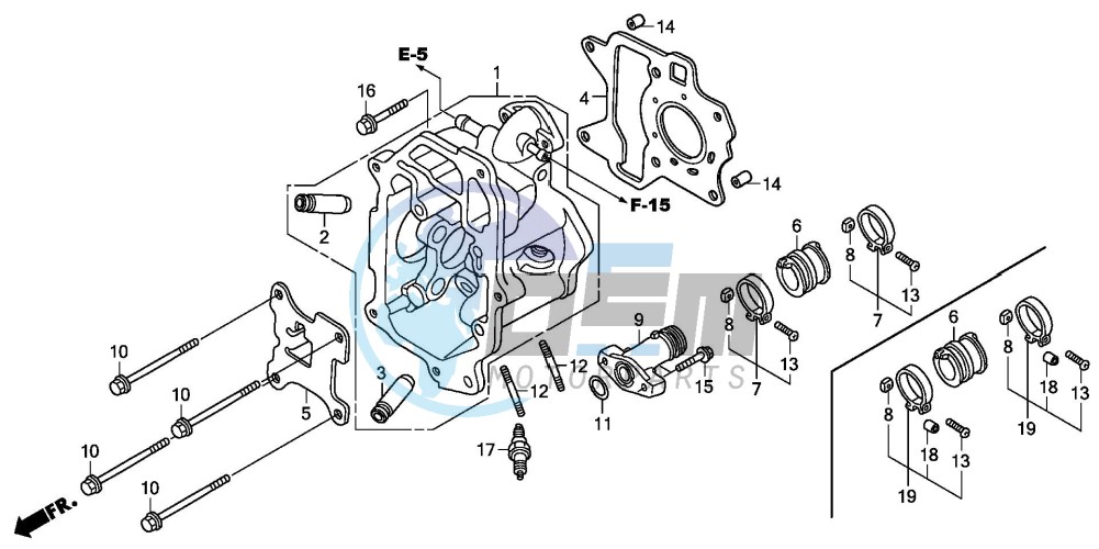 CYLINDER HEAD (NPS503)