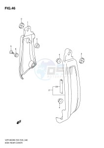 VZR1800 (E3-E28) INTRUDER drawing SIDE REAR COVER