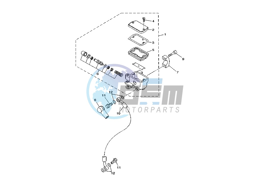 FRONT MASTER CYLINDER