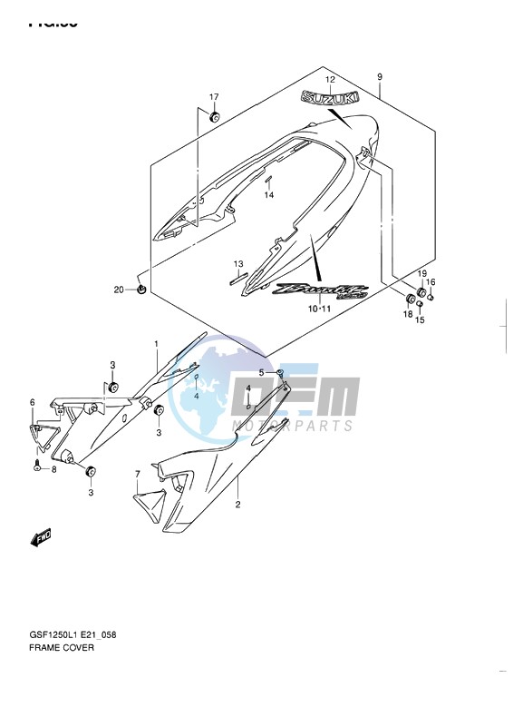 FRAME COVER