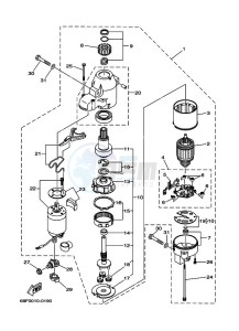 Z150TXRC drawing STARTING-MOTOR