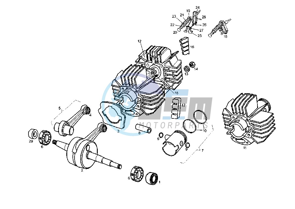 CRANKSHAFT-CYLINDER