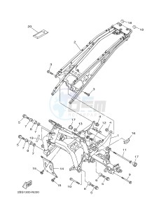 XT1200Z (2BS4) drawing FRAME