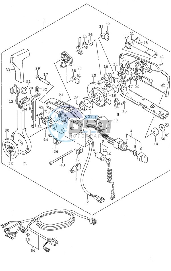 Remote Control - w/Power Tilt