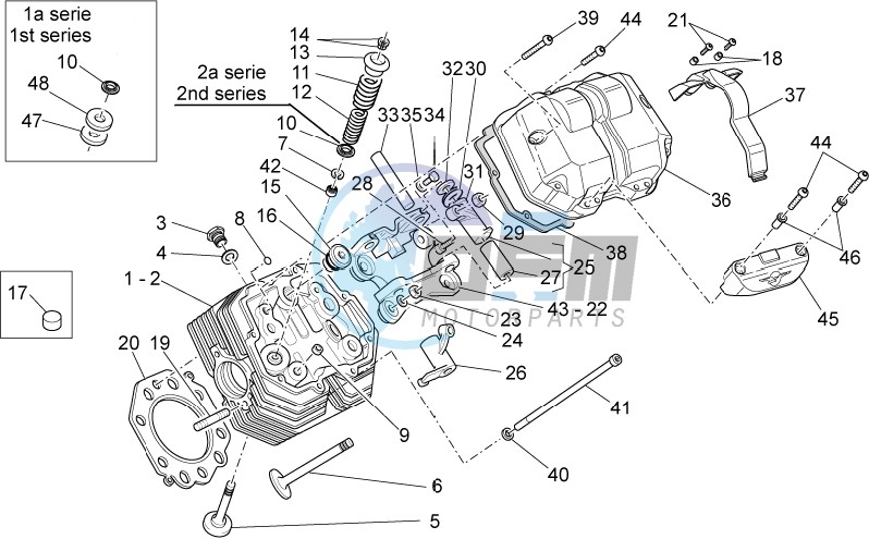 Cylinder head and valves II