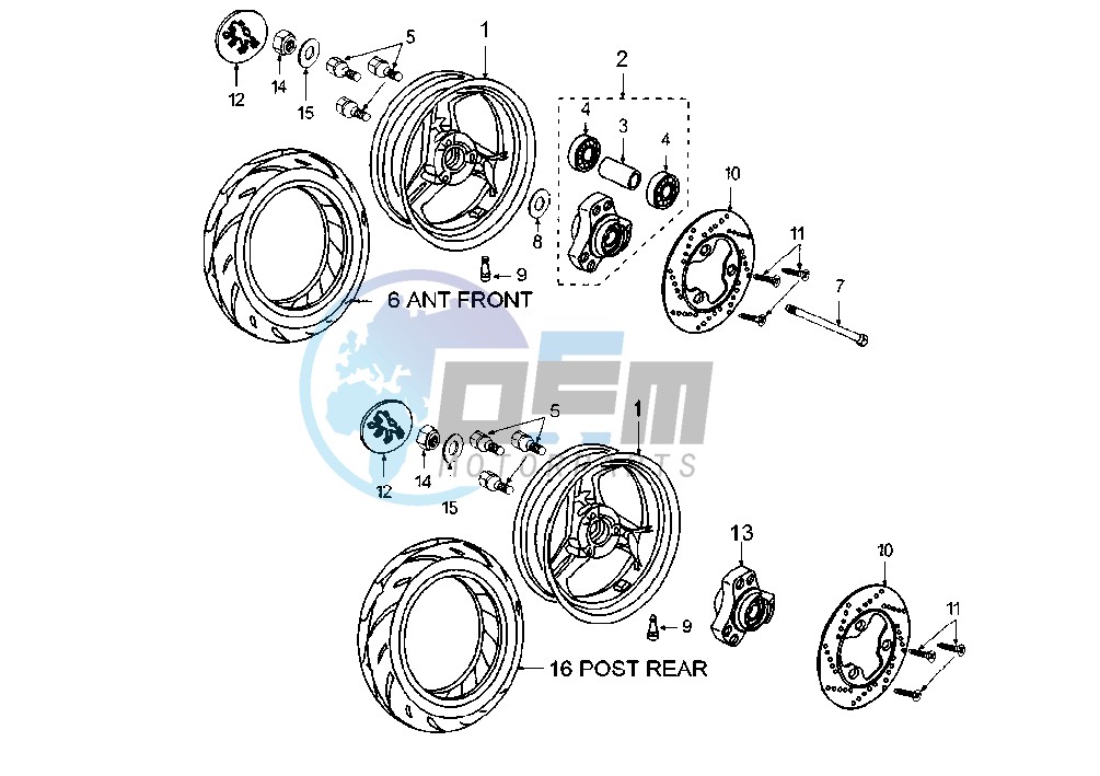 WHEELS – LIQUID COOLED