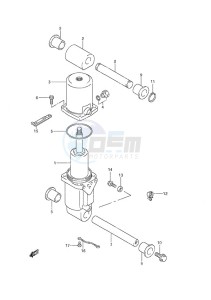 DF 115A drawing Trim Cylinder