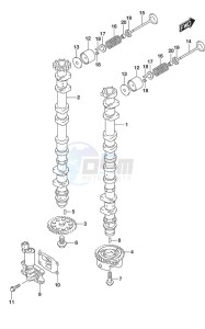 DF 200AP drawing Camshaft