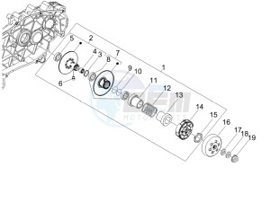 MP3 400 ie lt MP3 400 ie lt Sport drawing Driven pulley