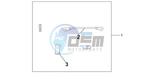 TANK BAG ATT KIT