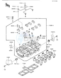 ZL 600 A [ZL600 ELIMINATOR] (A1-A2) drawing CYLINDER HEAD