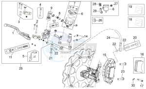 RXV-SXV 450-550 Vdb-Merriman drawing Front brake system II