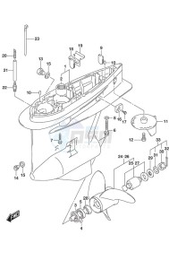 DF 175 drawing Gear Case (C/R)