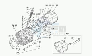 California 1100 Jackal Jackal drawing Cylinder head